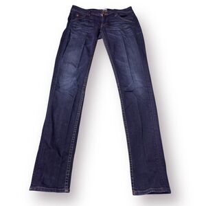 Hudson Jeans Collin Back Flap Pocket‎ Skinny Blue Denim Womens Size 26